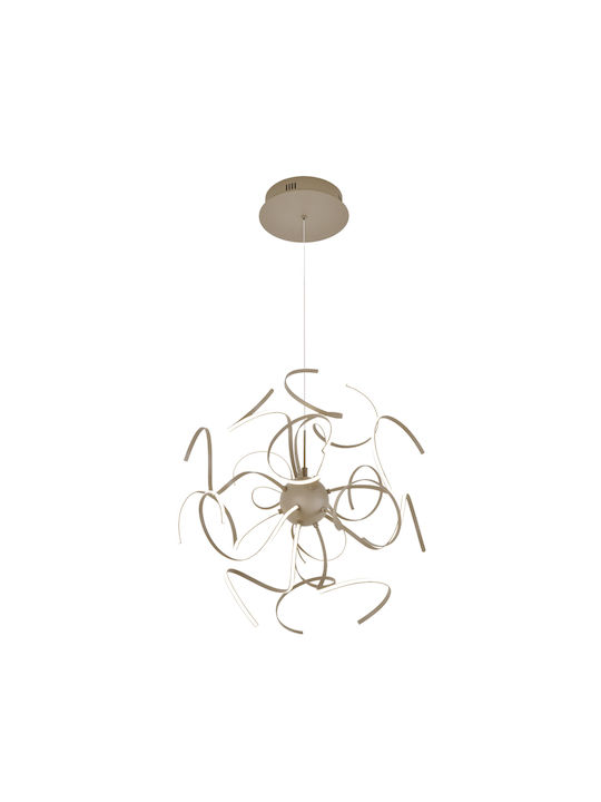 Ceiling Light Ivana D:720 H:450 Light Brown