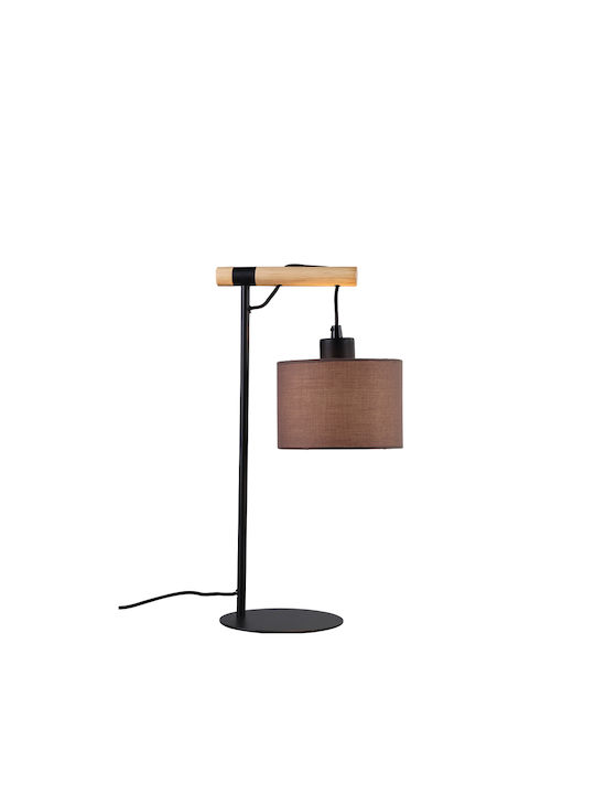 Viokef Rika Κρεμαστό Φωτιστικό Γκρι Ράγα με Ντουί E27 35x350εκ.