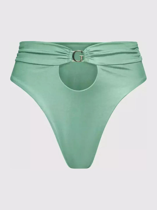 Bikini Slip Hohe Taille Mint