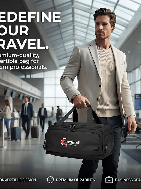 Cardinal Backpack Αδιάβροχο 24lt Μαύρο