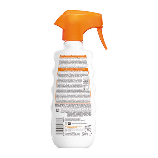 Garnier Hydra 24h Protect Водоустойчив Слънцезащитен Крем За Лице И Тяло SPF30 В Спрей 270мл