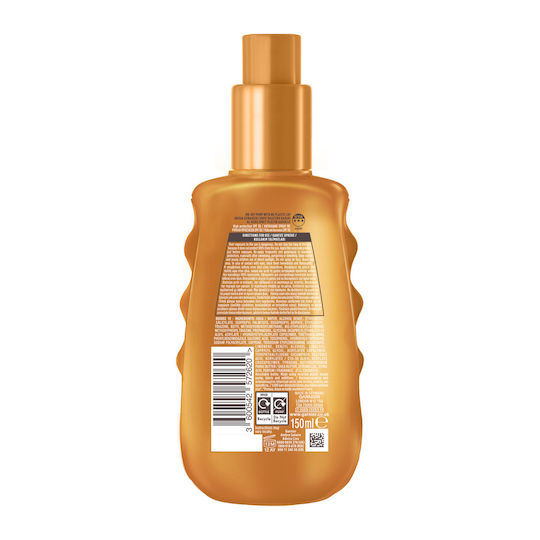Garnier Ambre Solaire Ideal Bronze Waterproof Body Sunscreen Cream SPF30 in Spray 150ml