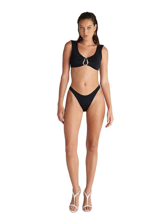Bikini Top H Cup Μαύρο