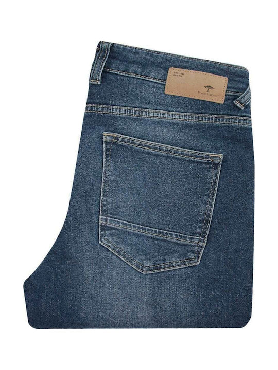Men's Jeans Pants with Slim Tapered Fit Navy Blue