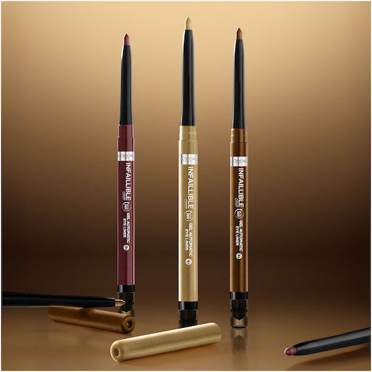 L'Oreal Paris Infaillible Grip Liner 36H Gel Soft Eye Pencil 13 Bordeaux
