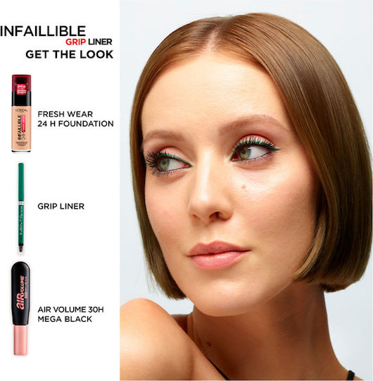 L'Oreal Paris Infaillible Grip Liner 36H Eye Pencil 001 Intense Black