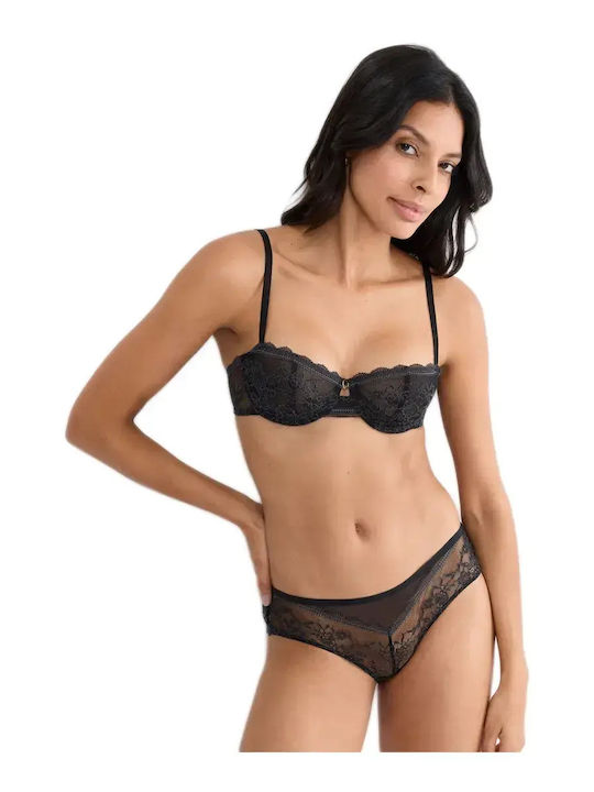 Women's Black Underwire Bra