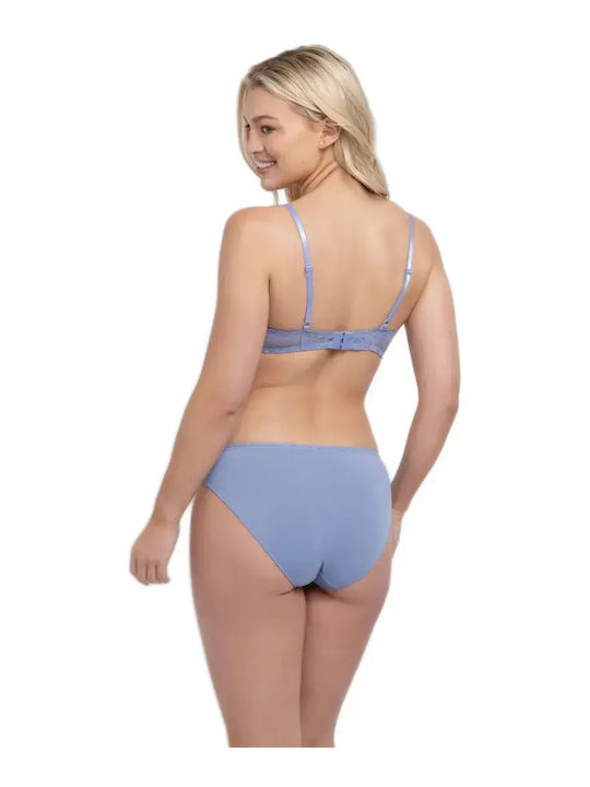 Sonia Lilac/Pink Bra for Plunge & Underwire