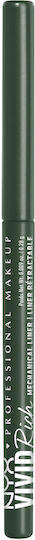 NYX Professional Makeup Vivid Rich Очен молив Emerald Empire