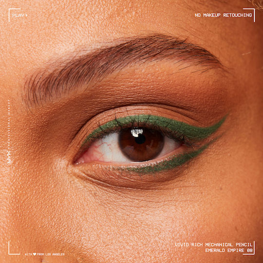 NYX Professional Makeup Vivid Rich Очен молив Emerald Empire