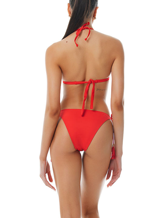 Bikinihosen Slip mit Schnürung Rote