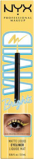 NYX Professional Makeup Vivid Brights Eye Liner 03 Had Me At Yellow 2ml
