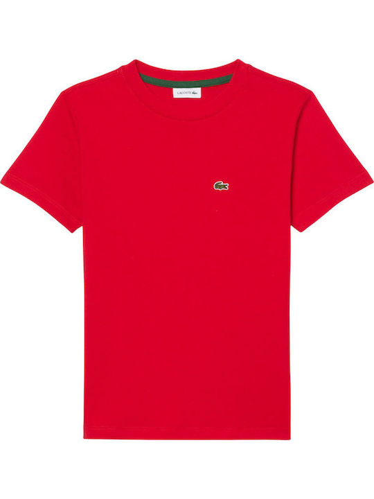Kinderoberteile T-Shirt Rot