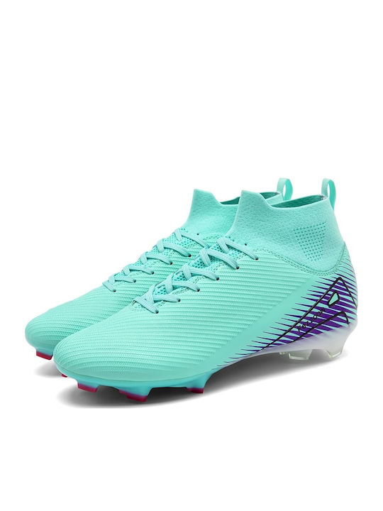 Football Shoes with Cleats Turquoise