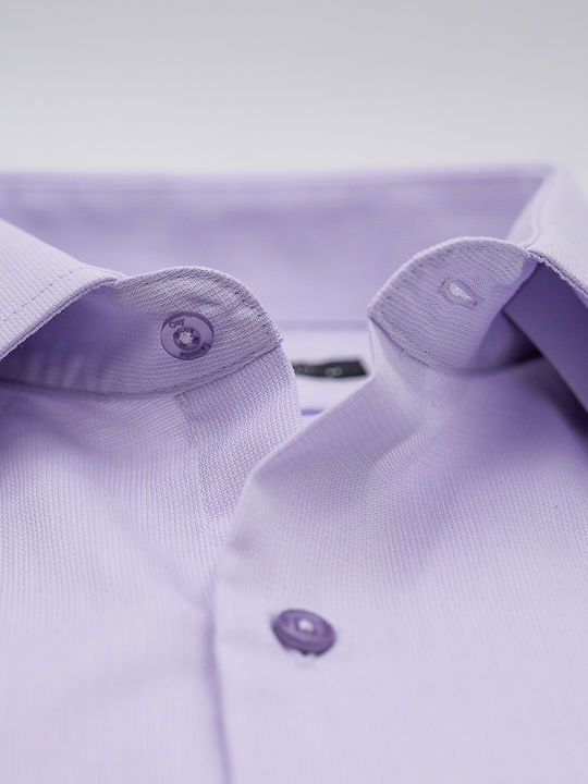 Pămașă Cu Mânecă Lungă Regular Fit Violet-Lila
