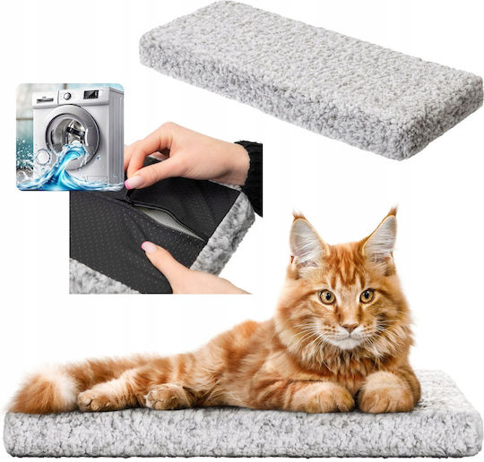 R4 Mattress Window Sill Fur Gray