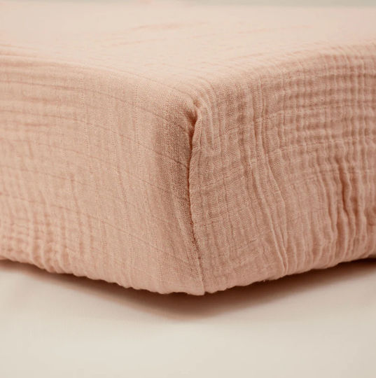 Little Band Set Baby Crib Cotton Fitted White Sheets 60x120cm 2 Pieces