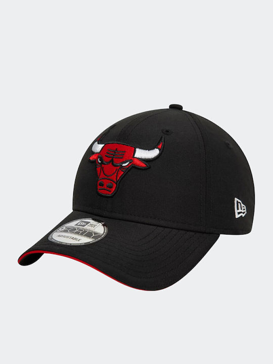 New Era Chicago Bulls Microfibre 9forty Adjustable Cap Καπέλο Μαύρο New Era Chicago Bulls Microfibre 9forty Adjustable Cap Καπέλο Μαύρο