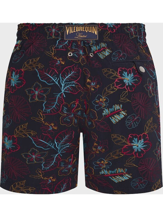 Men's Swimwear Shorts Blue Floral