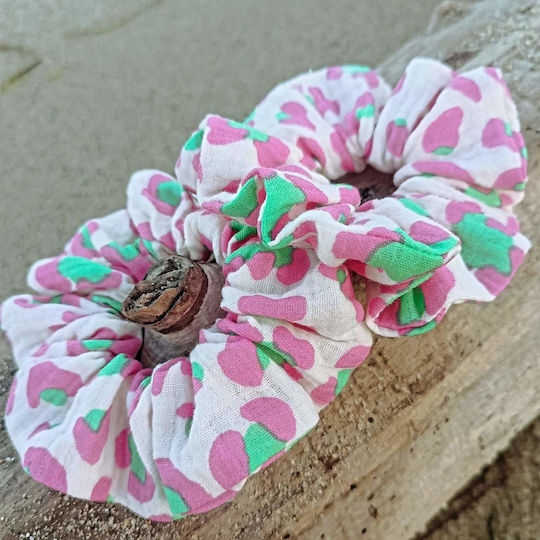 Magnolia Handmade Ластик За Коса Splash Леопард Случаен Избор