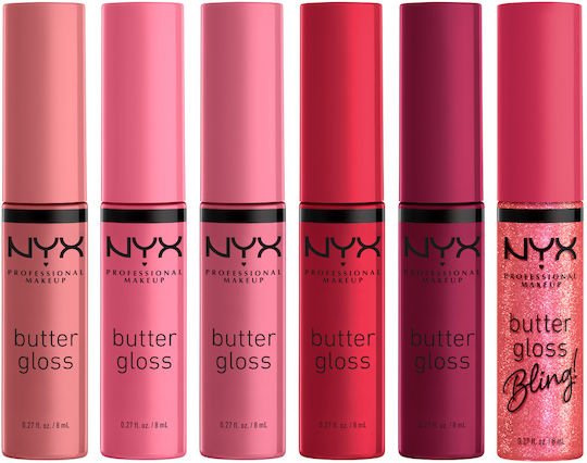 NYX Professional Makeup Little Nero's Pizza Set de machiaj pentru față și corpBuze 6buc