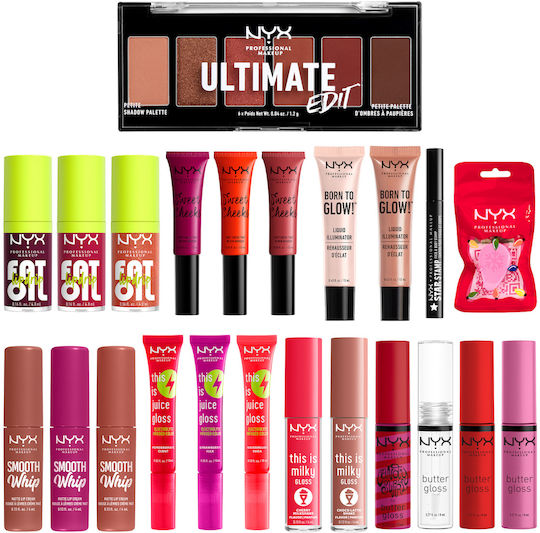 NYX Professional Makeup Fa. La. La. La. Land. Ready. Set. Flamin-go! Make-up-Set Full-Sized Makeup Holiday Gift Box - Limitierte Auflage Flamin-Go