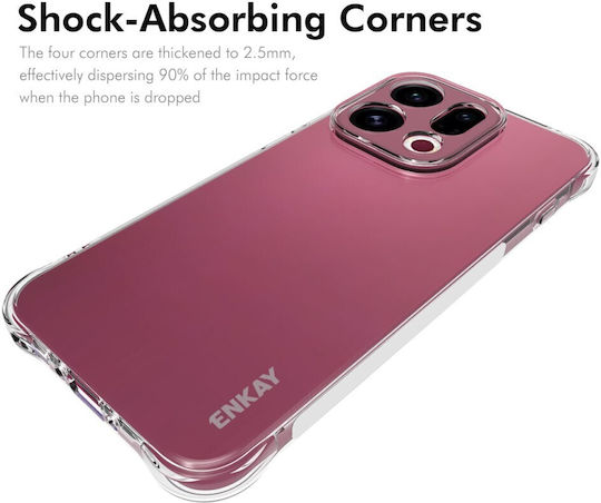Enkay Hat-prince Θήκη Σιλικόνης Transparent Oppo Find X9 5g