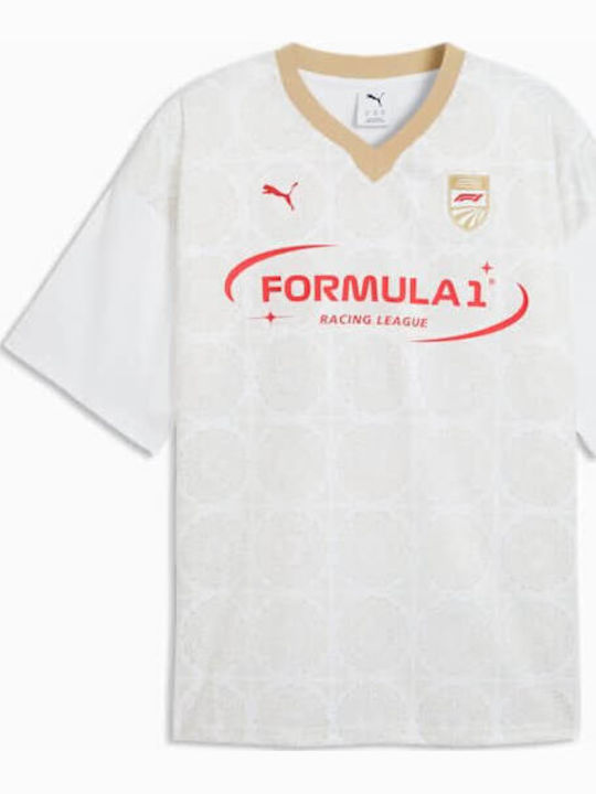 Athletic Jersey T-shirt White