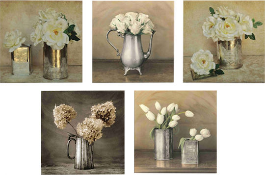 Freebox Romantic Flowers Lemn 75x15 cm