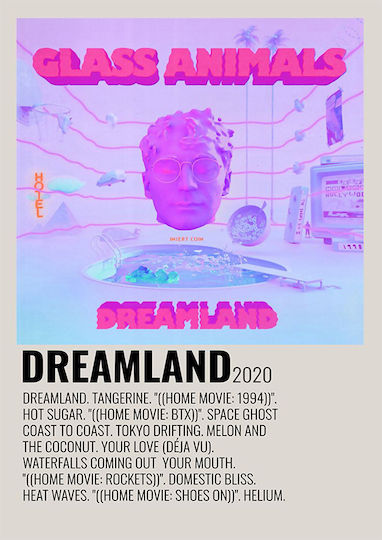 Dreamland | Glass Animals Γυάλινο