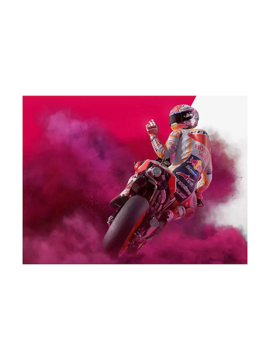 Poster Motogp Marc Marquez Gp025 40cm X 50cm Premium Μαύρο Ξύλινο Κάδρο