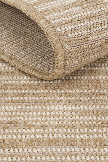 SteweHome Teppich Flur Korbweide Beige 80x250cm