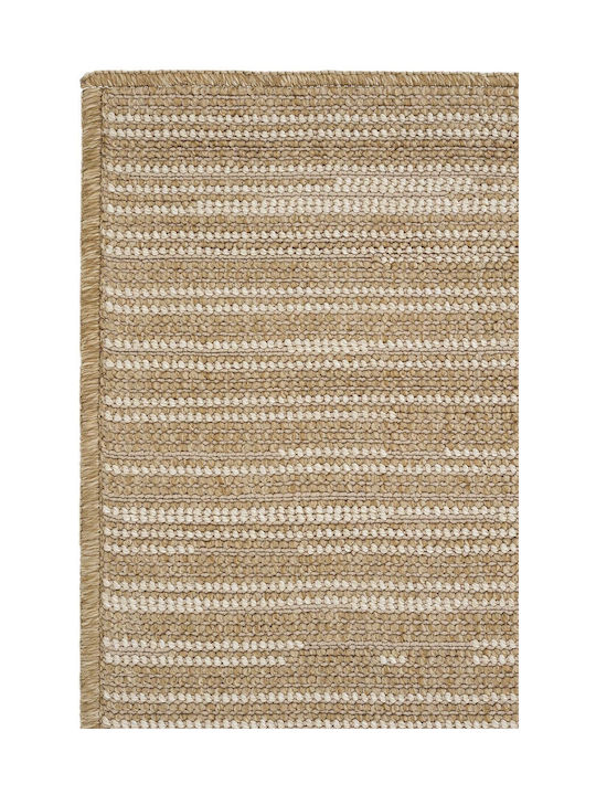 SteweHome Χαλί Διάδρομος Ψάθινο Μπεζ 80x250cm