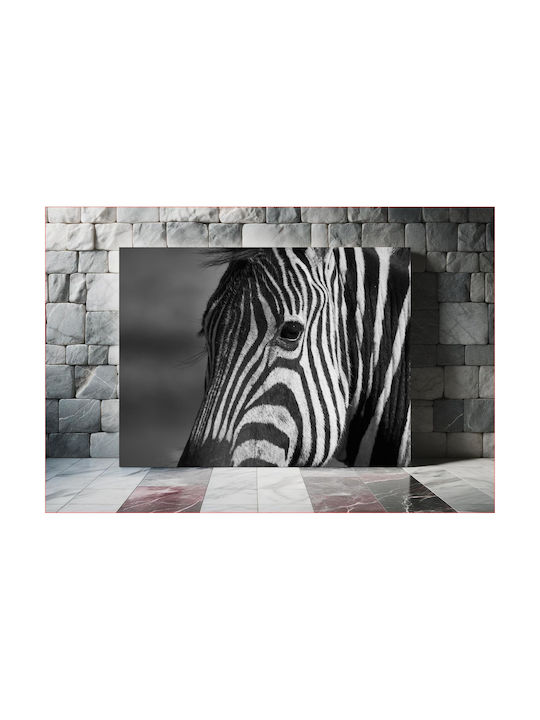 Black White Zebra Painting 120x80