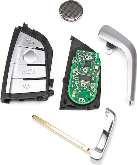 Телеремонт Ключ За Кола Електронен Bmw Seria F 4 Бутона Pcf7953p