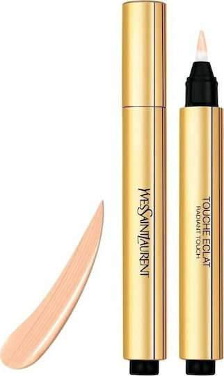 Ysl Touche Eclat Radiant Touch Liquid Concealer 2.5 Luminous Vanilla 2.5ml