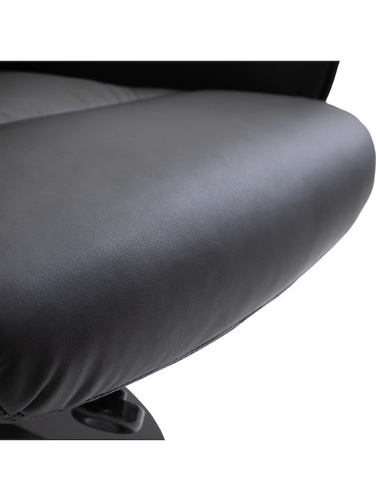 HomCom HomCom Office Chair with Recline and Adjustable Arms Black