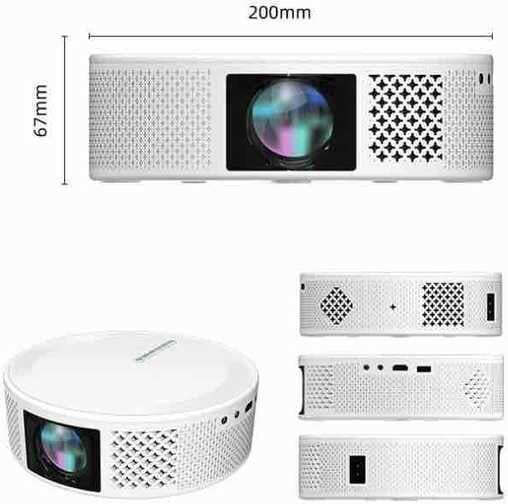 T269 Mini Projector LCD Full HD με Wi-Fi FOX385452