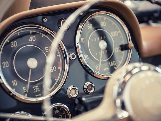 Vintage Dashboard P Ξύλινο