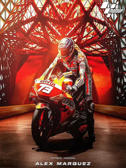 Motogp Alex Marquez Ξύλινο