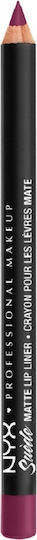 NYX Professional Makeup Suede Matte Contur De Buze Creion De Buze