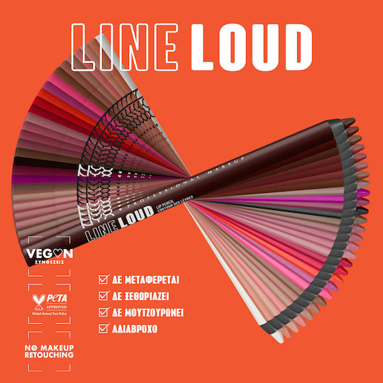 NYX Professional Makeup Line Loud Μολύβι Χειλιών Sassy