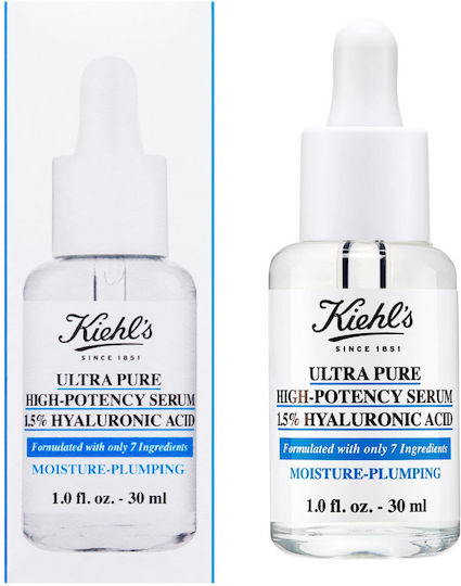 Kiehl's Ultra Pure High Potency Αντιγηραντικό Serum Προσώπου με Υαλουρονικό Οξύ 30ml