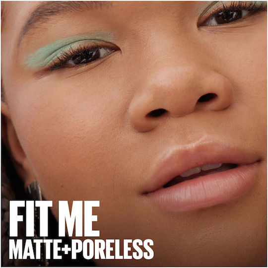 Maybelline Fit Me Matte + Poreless Liquid Foundation 124 Soft Sand 30ml