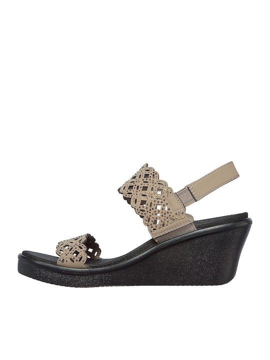 Rumble Onsassy Dayz Summer Women's Platforms Beige