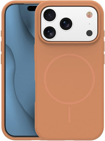 Silicone Dünne Mag Hülle Für iPhone 13 6 1" Karamell