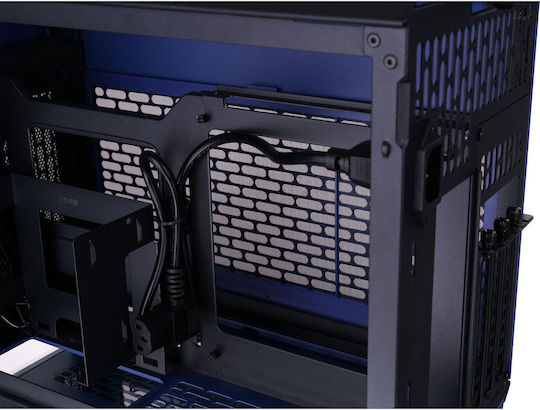 Thermaltake TR100 Koralie Edition Мини Кула Кутия За Компютър Кобалтово Син