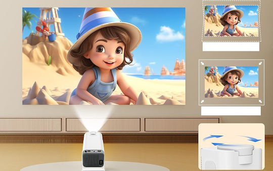 HY320N Mini Projector LCD Full HD Λάμπας LED με Wi-Fi B0DHKDN7Q1
