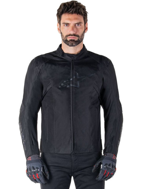 Alpinestars T-sps V2 Wp Χειμερινό Ανδρικό Μπουφάν Μηχανής Αδιάβροχο Μαύρο