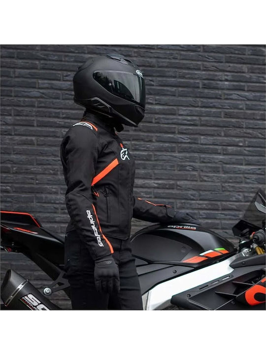 Alpinestars T-sps V2 Wp Γυναικείο Μπουφάν Μηχανής 4 Εποχών Αδιάβροχο Μαύρο